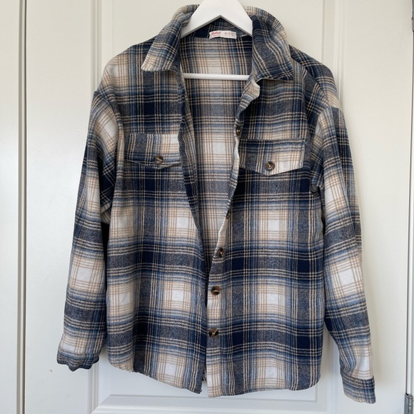 Blue Checkered Jacket - Picture 1 of 2